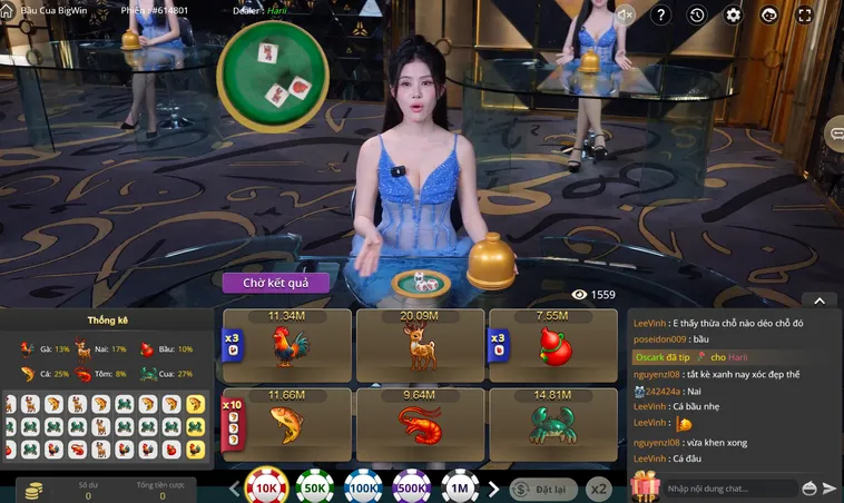 Tuyệt Chiêu Thống Trị Sảnh Bầu Cua Live Tại RikBet Quét Sạch Tiền Thưởng