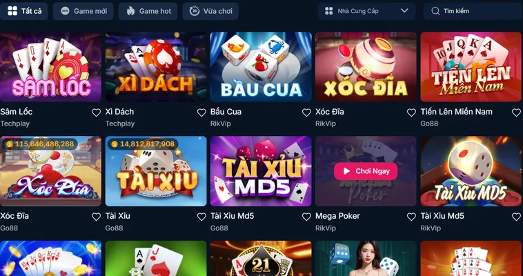 Cẩm Nang Sát Phạt Sảnh Game Bài RikBet Rinh Tiền Khổng Lồ Cho Người Mới