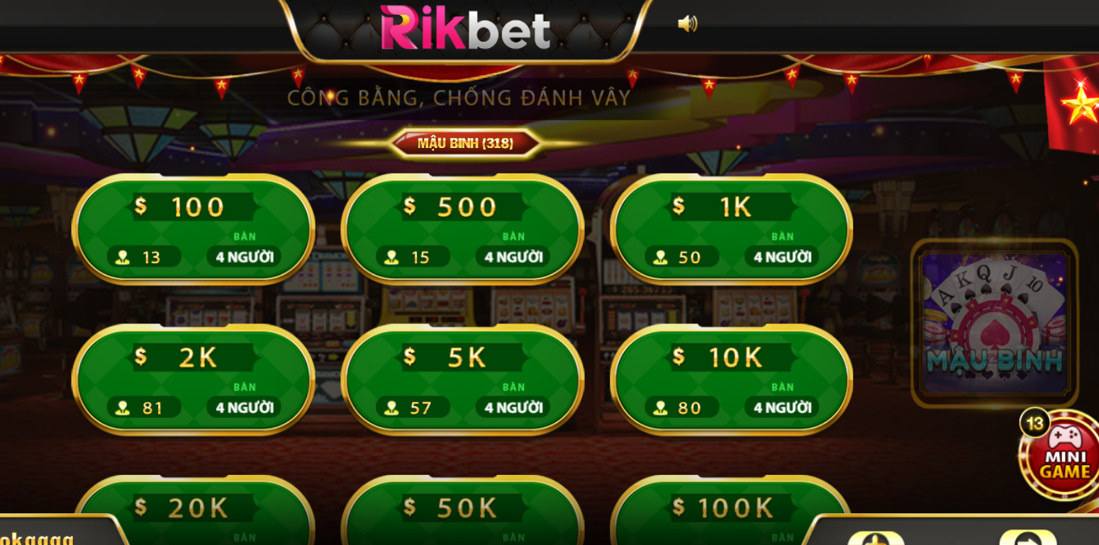 Cẩm Nang Chơi Mậu Binh Tại RikBet Chi Tiết Nhất Cho Người Mới Bắt Đầu