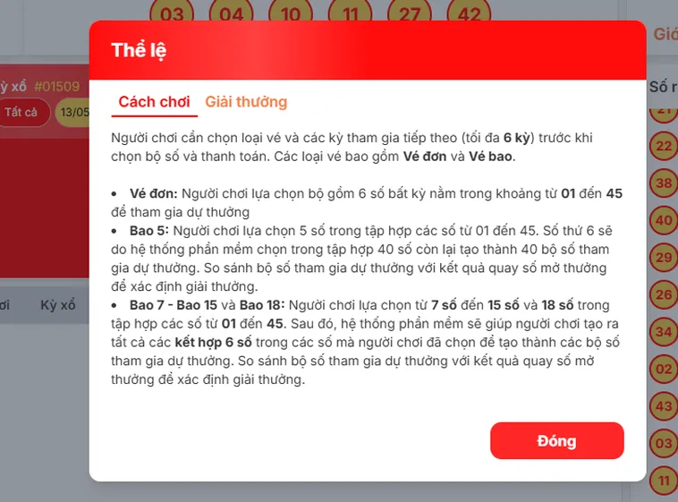 Mega 645 RikBet Đấu Trường Số Học Đỉnh Cao Săn Quỹ Thưởng Tiền Tỷ