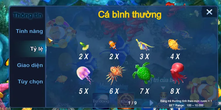 Bắn Cá Mega Fishing RikBet Cuộc Thám Hiểm Đại Dương Săn Hũ Vàng Khổng Lồ