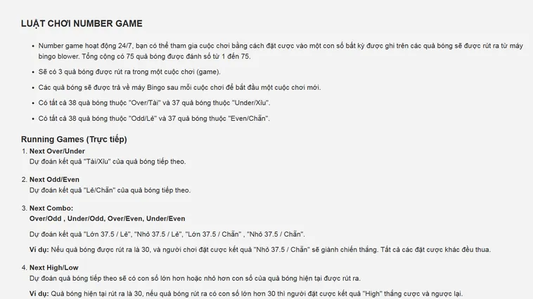 Quay Số Number Game RikBet Vũ Đài Số Học Siêu Tốc Thu Lợi Nhuận Khủng