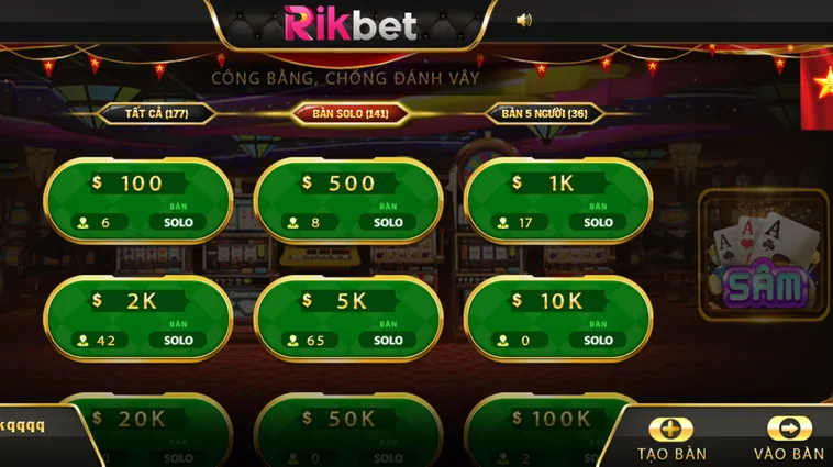 Hướng Dẫn Cách Chơi Sâm Lốc Tại RikBet Đơn Giản Dễ Thắng Nhất Cho Tân Thủ