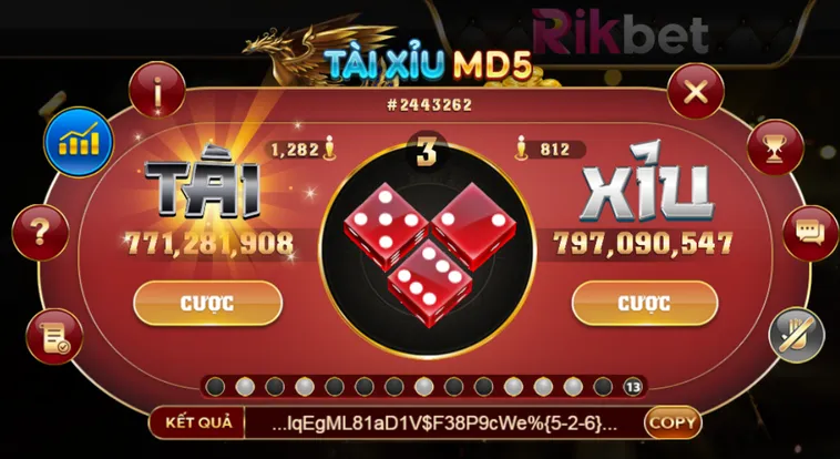 Hướng Dẫn Chơi Tài Xỉu MD5 Tại RikBet Đảm Bảo Minh Bạch Bách Trúng Bách Thắng