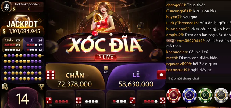 Xóc Đĩa Live Tại RikBet Chiến Thuật Đọc Vị Quân Vị Hốt Bạc Khủng Từ Dealer